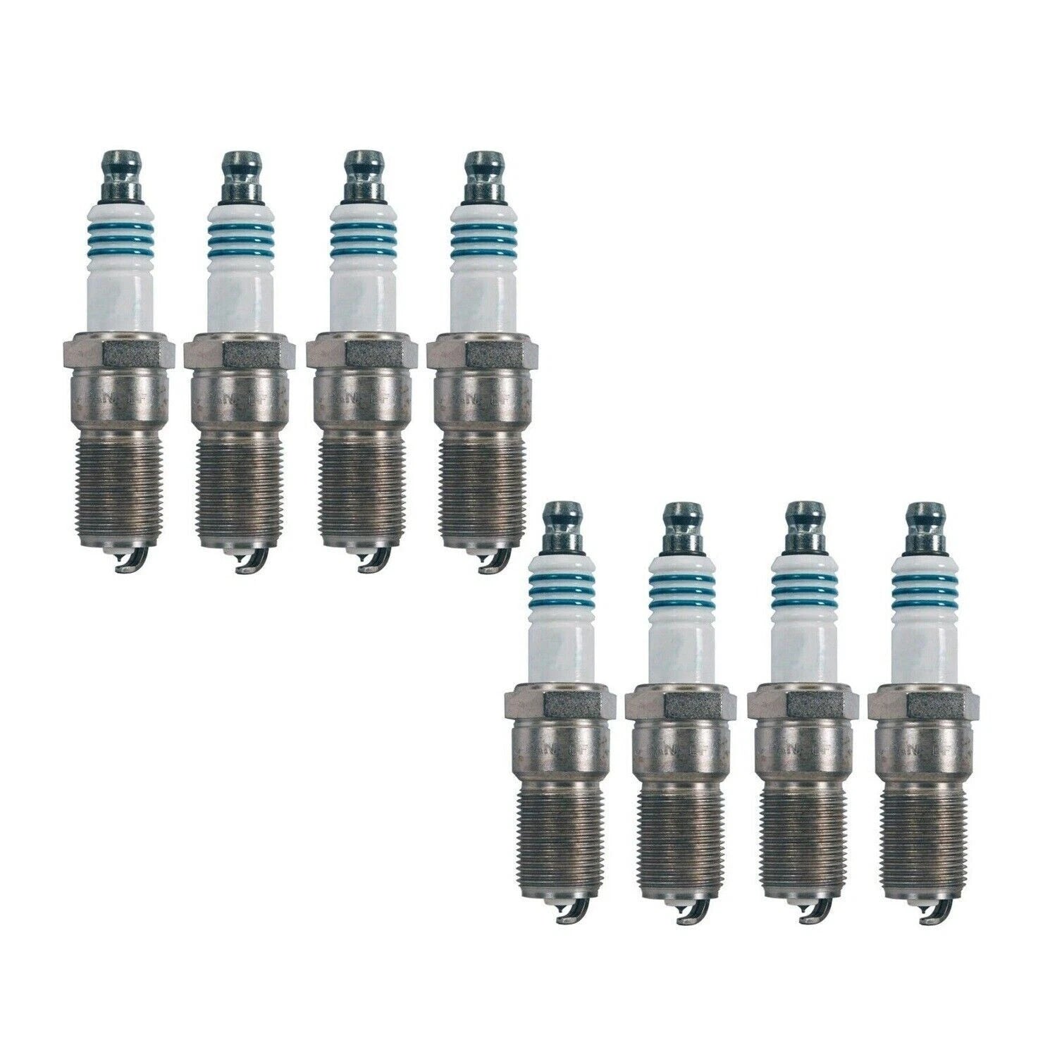 Set of 8 Iridium Power Spark Plugs for Chrysler Dodge Jeep V8 (0.044 Gap)