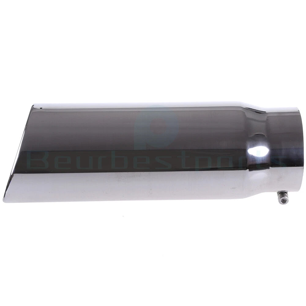 5" Inlet Stainless Steel Bolt On Exhaust Tip for Universal Fit
