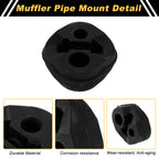 Muffler Exhaust Hanger for Mercedes-Benz E-Class (1996–2002) 2104920344 Rubber