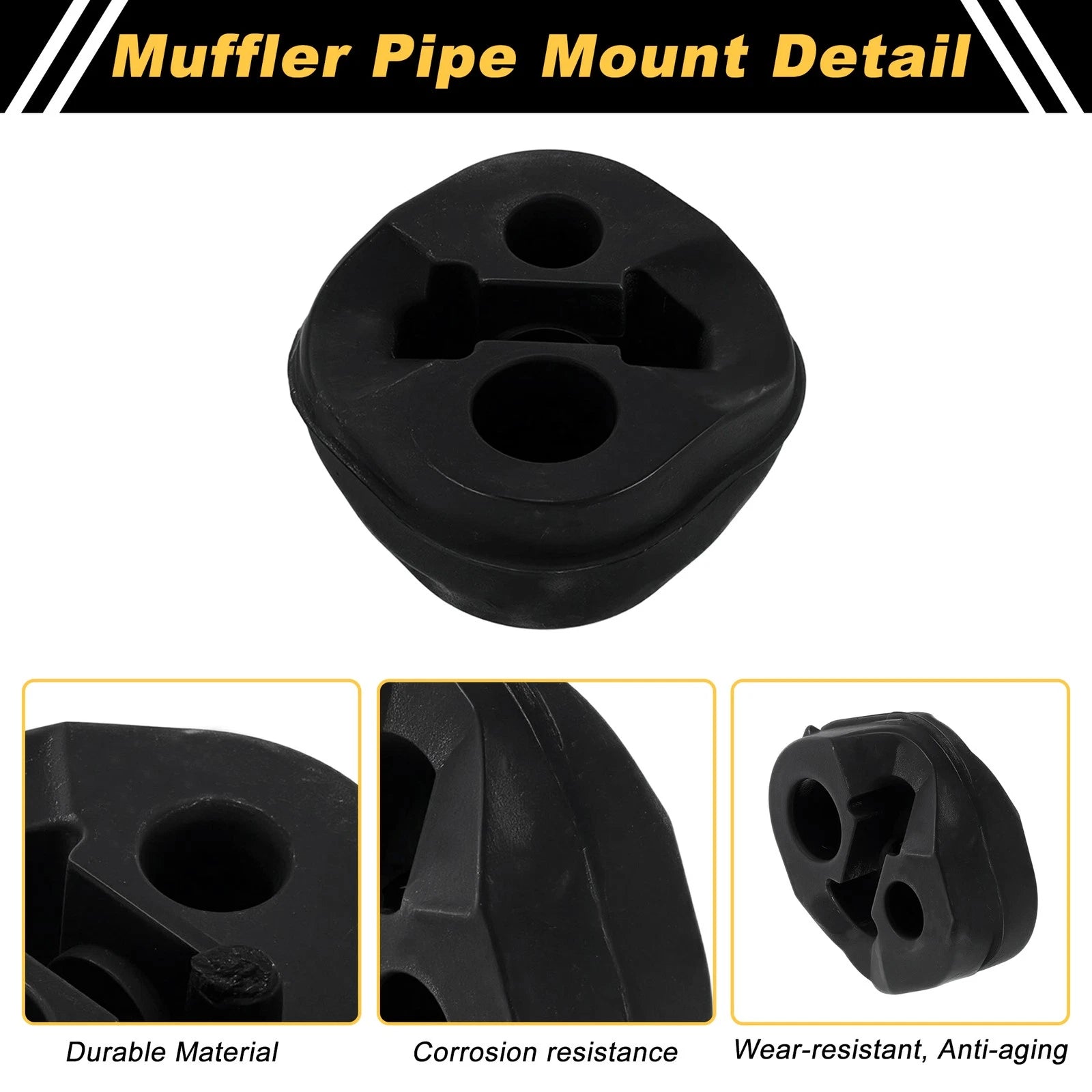 Muffler Exhaust Hanger for Mercedes-Benz E-Class (1996–2002) 2104920344 Rubber
