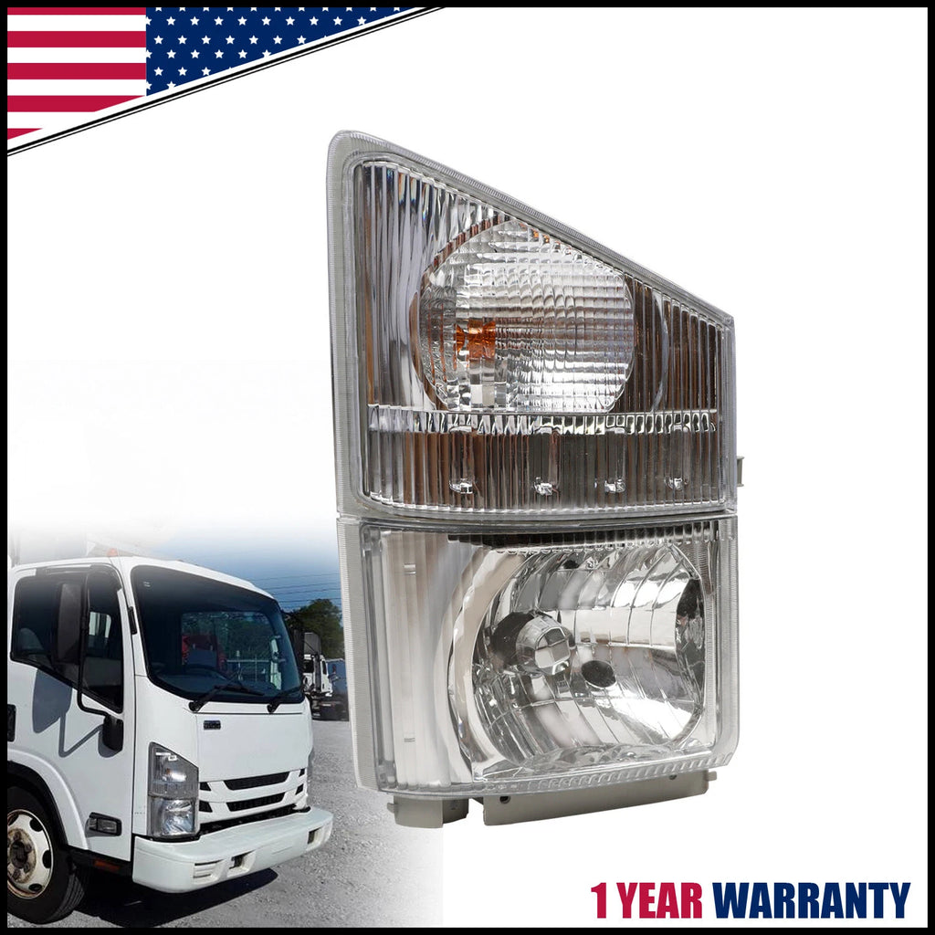 Headlight & Corner Lamp for Isuzu NPR NPR-HD NQR NRR (2008–2020) RH