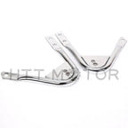Chrome Tour Pak Pack Mount Rack Docking Hardware Kit for Harley Touring (1997–2008)