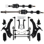 16x Front Control Arm CV Axle Shaft & Rear Stabilizer for Toyota Camry (2007–2009)