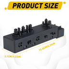 Power Seat Switch for Nissan Altima (2007–2012) - Driver Side, Black