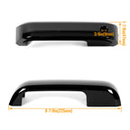 Set of 4 Door Handle Covers for Ford F150 (2015–2020) F250 F350 (2017–2022) Glossy Black