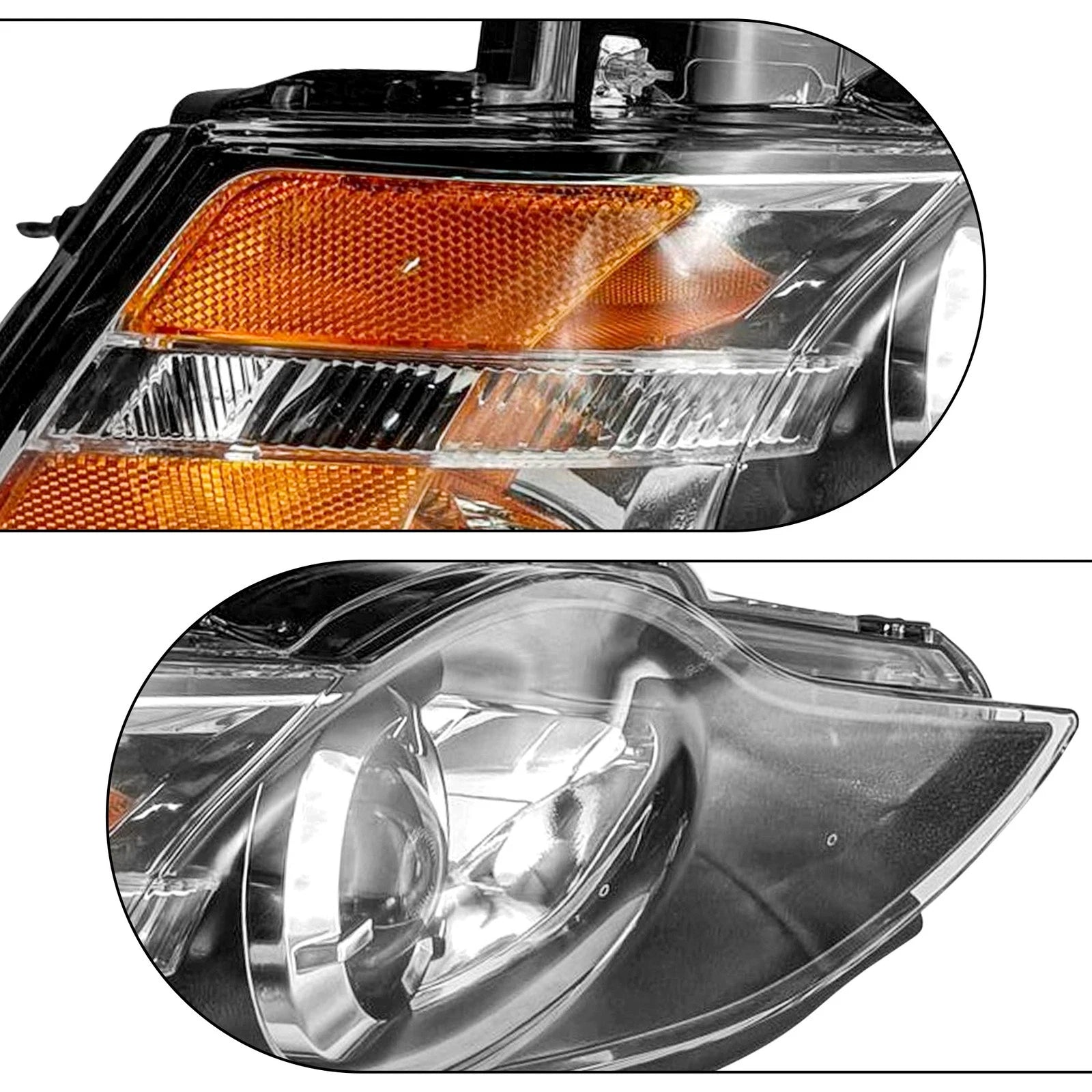 2X Headlight Set for Subaru Legacy (2005-2007)