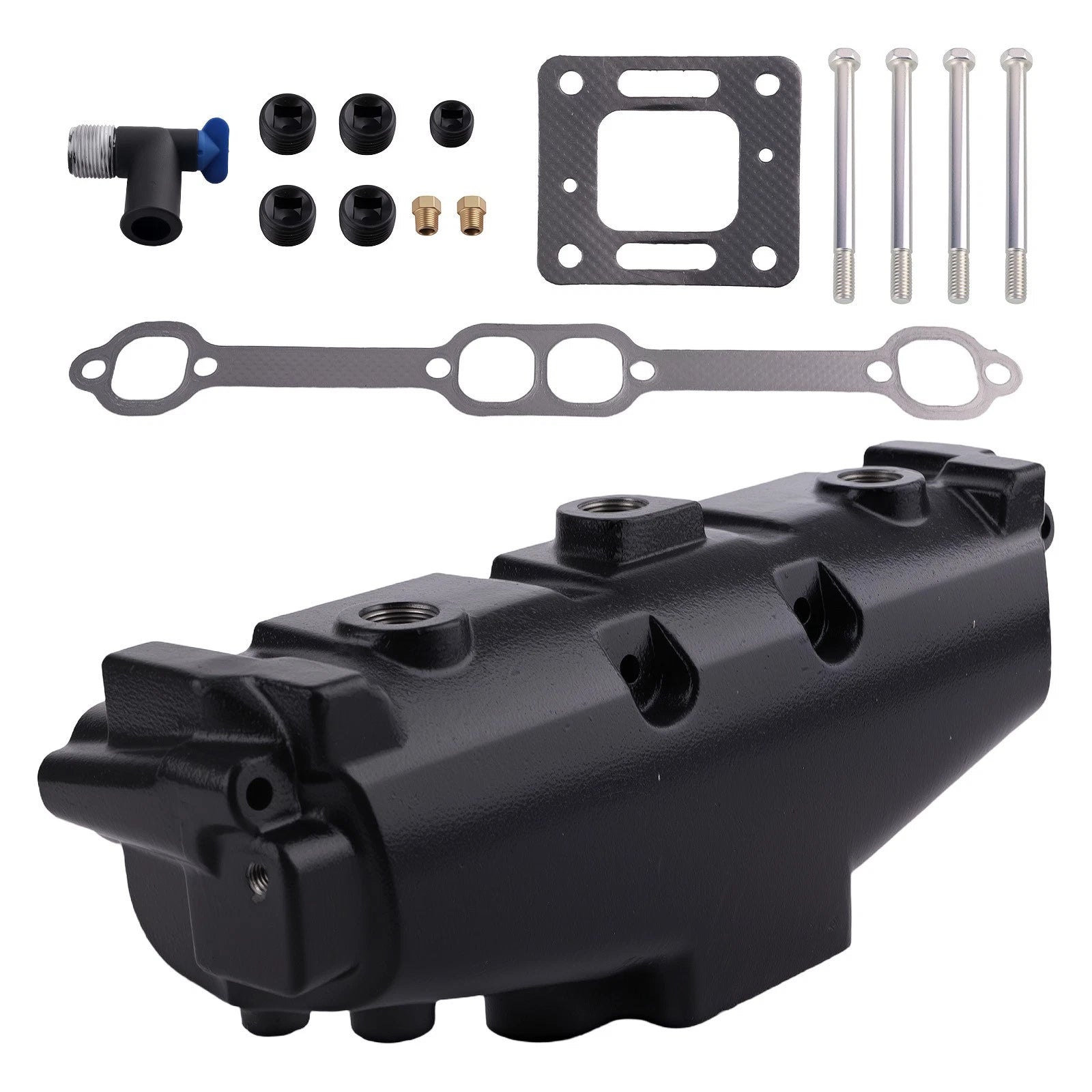Exhaust Manifold Kit for Mercruiser 5.0L 5.7L V8 (1981–1990)