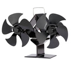 Magnetic Fireplace Fan for Wood Stove (No Electricity Needed)