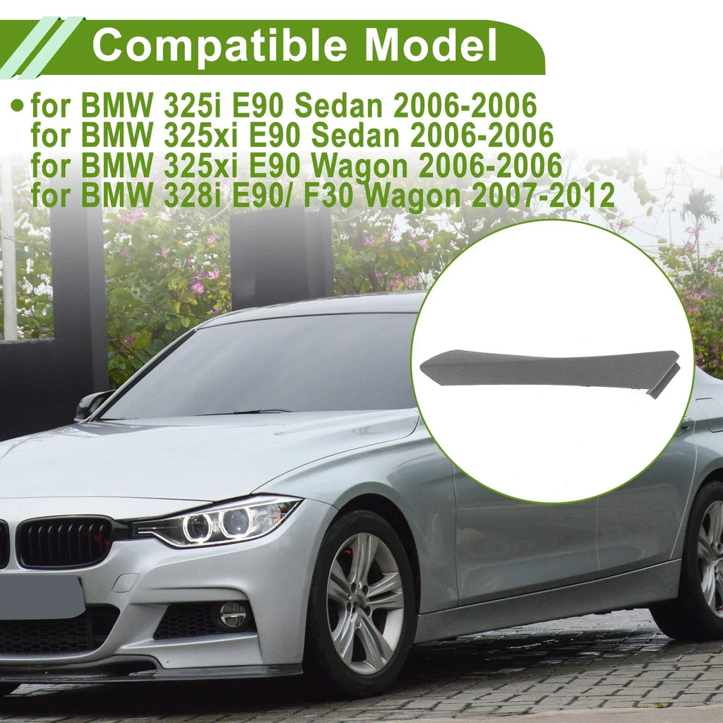 Door Panel Handle Pull Trim Covers for BMW 325i E90 Sedan (2006-2006)