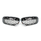 Front Kidney Grill for BMW 5 Series F10 F18 (2010–2017) Chrome