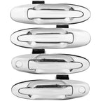 Set of 4 Chrome Door Handles for Toyota Land Cruiser 100, Lexus LX470 (1998–2007)