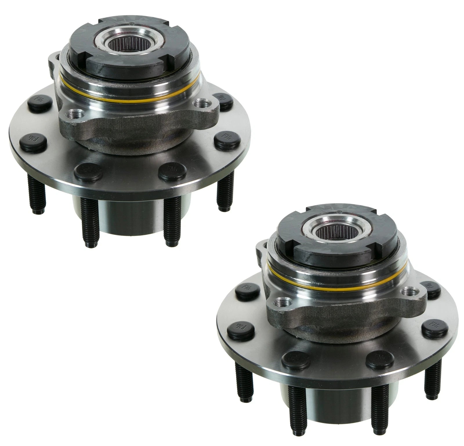 Set of 2 Moog Front Wheel Bearing Hub Kit for F-250 F-350 SD (2005–2016)