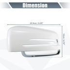 Left Mirror Cover Cap for Mercedes Benz A Class B Class C Class E Class (2013–2023) 724117666316