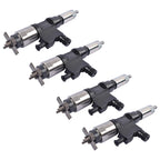 Set of 4 Fuel Injectors 086547479165 for Isuzu NPR NPR-HD 4HK1 (2001–2007)