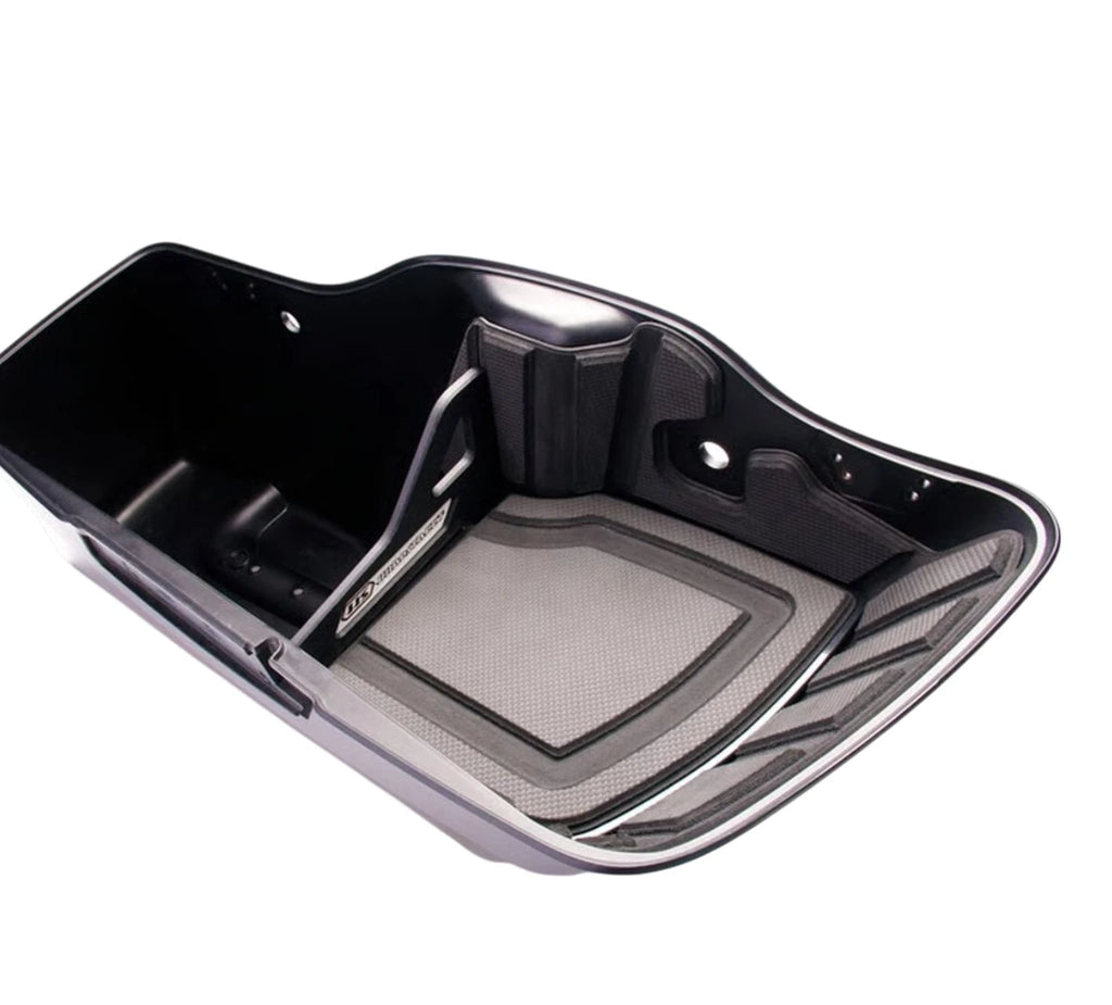 Saddlebag Shelf Set for Harley Touring (2014–2025) - Light Gray