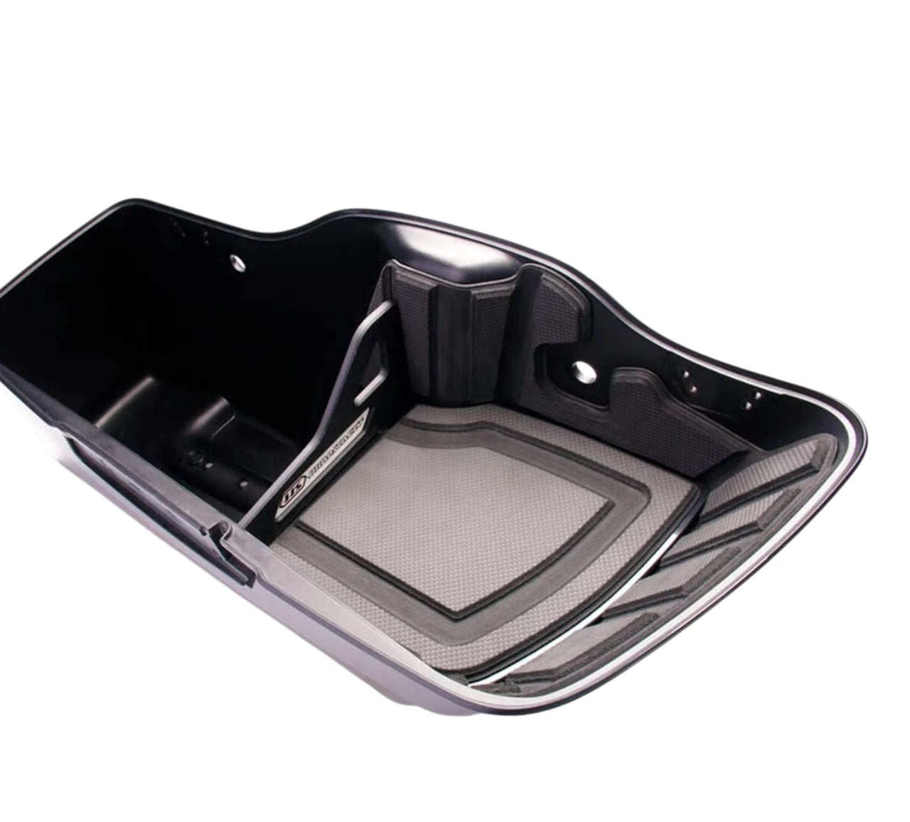 Saddlebag Shelf Set for Harley Touring (2014–2025) - Light Gray