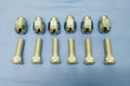 Front Wheel Stud & Chrome Nut Kit for Land Cruiser BJ40, BJ42 (1975-1984)