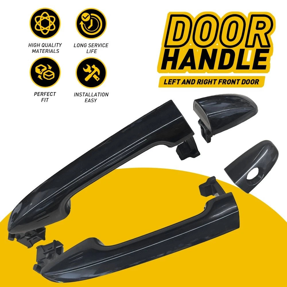 Set of 2 Exterior Door Handles for Toyota Sienna Venza (2009–2020)