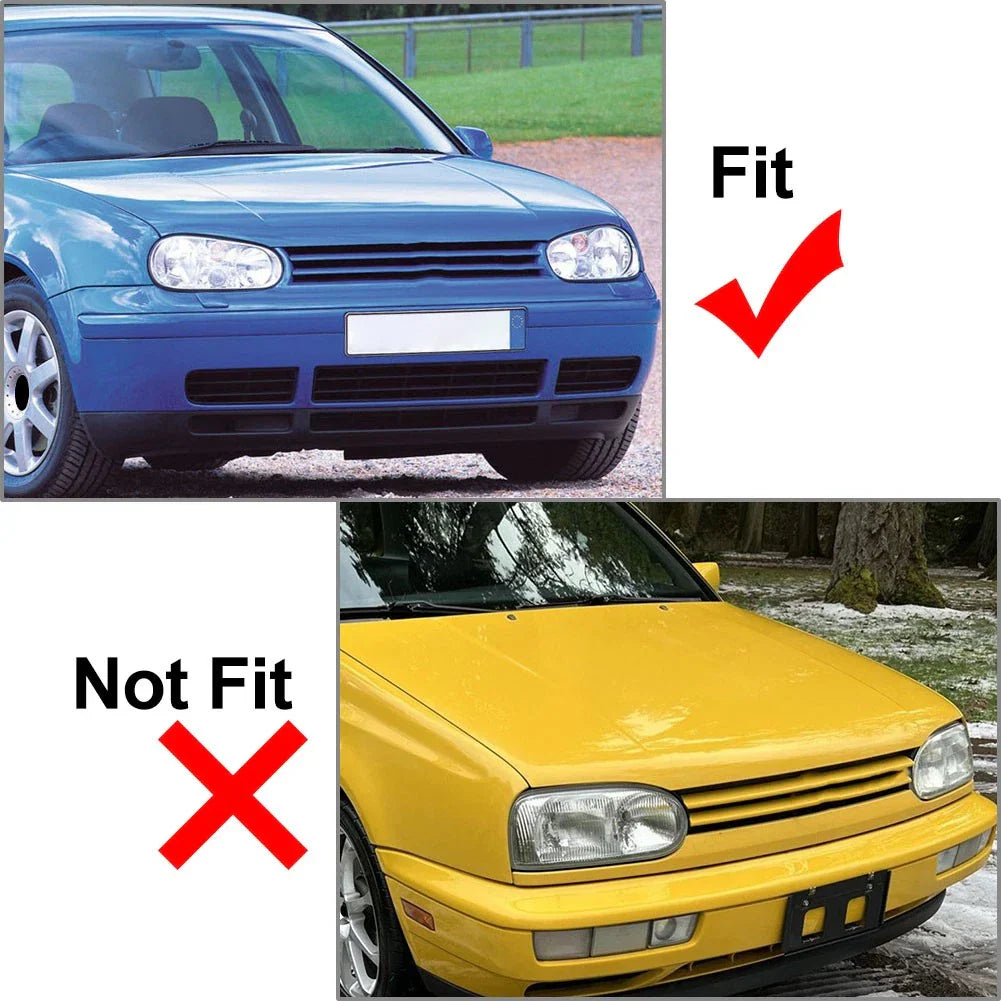 Clear Left Headlight Lens Cover for VW Golf MK4 (1999-2005)