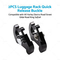 Quick Release Backrest Mounting Kit for Harley Sissy Bar
