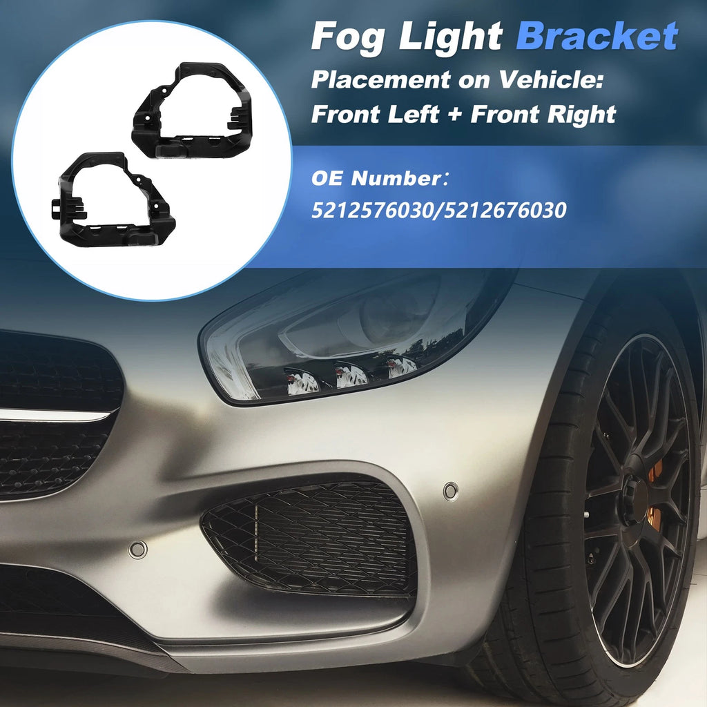 Fog Light Bracket for Lexus CT200h (2014–2017) No. 5212576030 Black