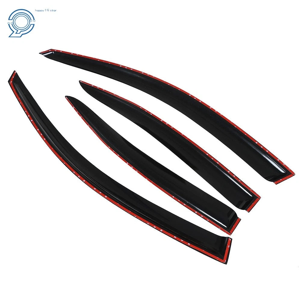 Set of 4 Window Visors for Lexus IS250 IS350 ISF Sedan (2006–2012) Rain Guard