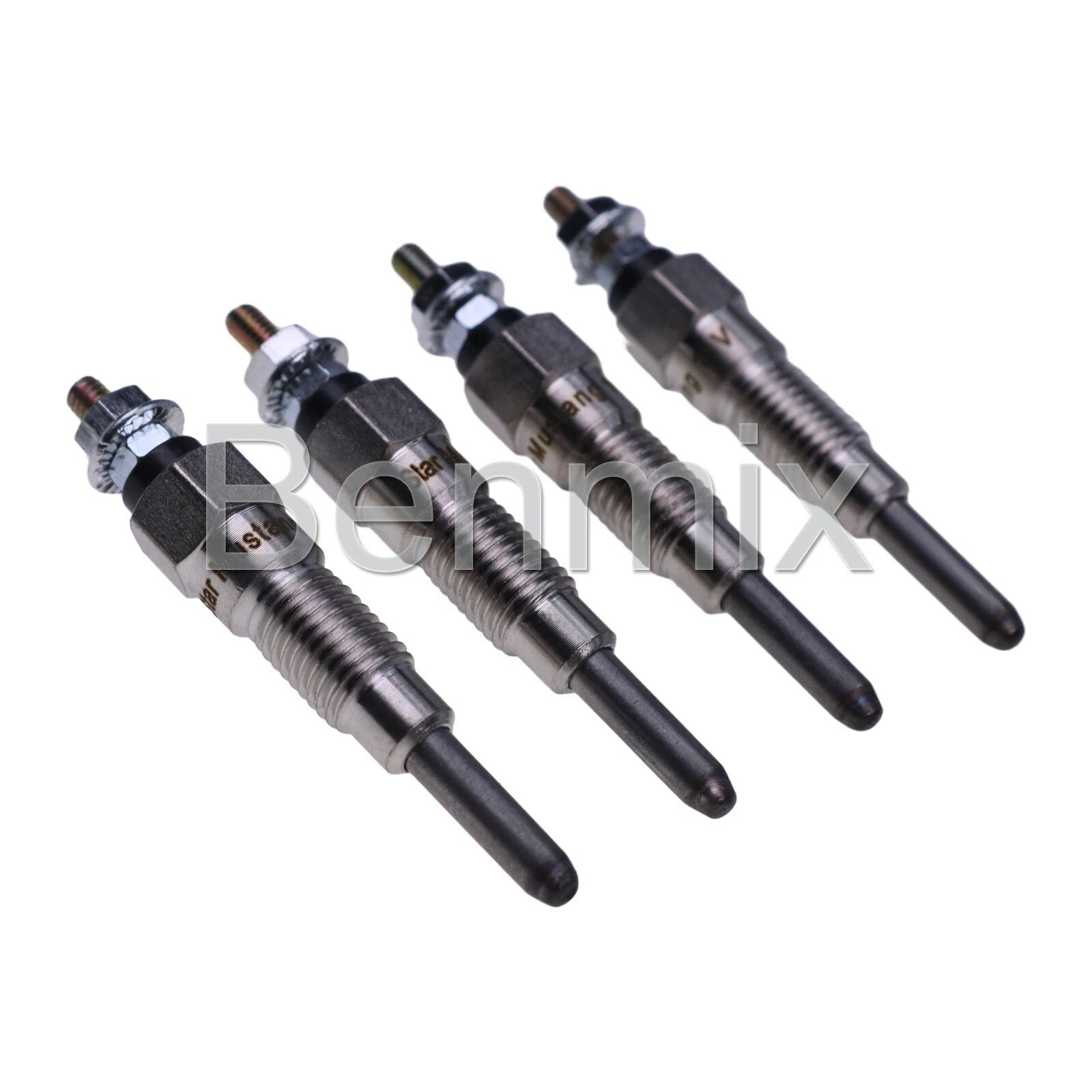 Set of 4 Glow Plugs 11065-T8203 for Nissan Patrol (1979–1988) 2.3 D 3.2 TD