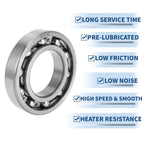 Deep Groove Ball Bearing 6213 for Scooter Skateboard Wheel (P0 65x120x23mm)