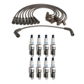 Denso 7mm Wire Set & 8 Double Platinum Spark Plugs for Chevy GMC V8