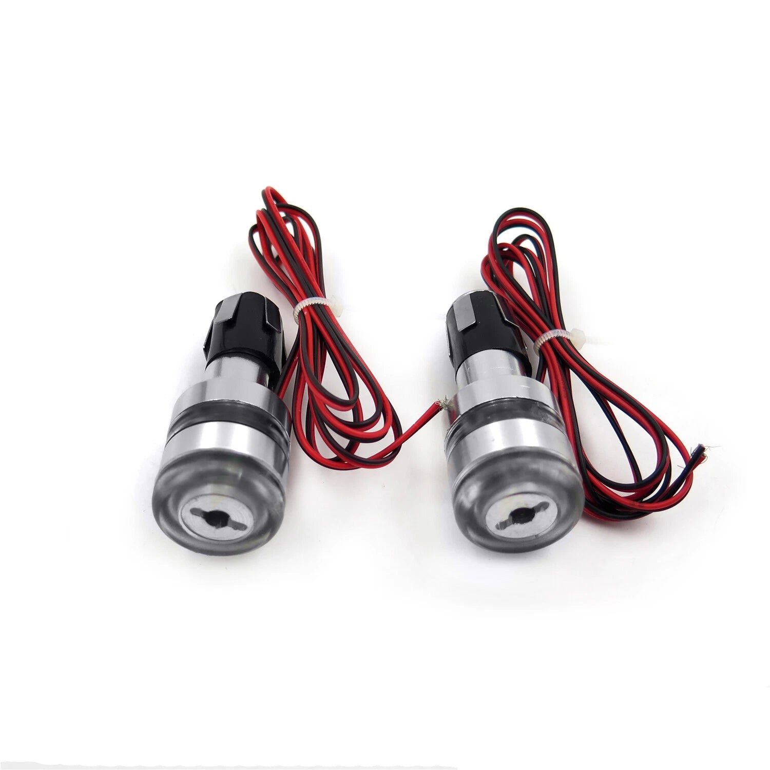 7/8" LED Handle Bar End Indicator Grip Turn Signal Light for Harley