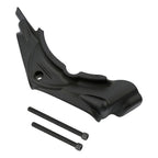 Black Cylinder Base Side Cover for Harley Touring, Dyna (2006-2016)