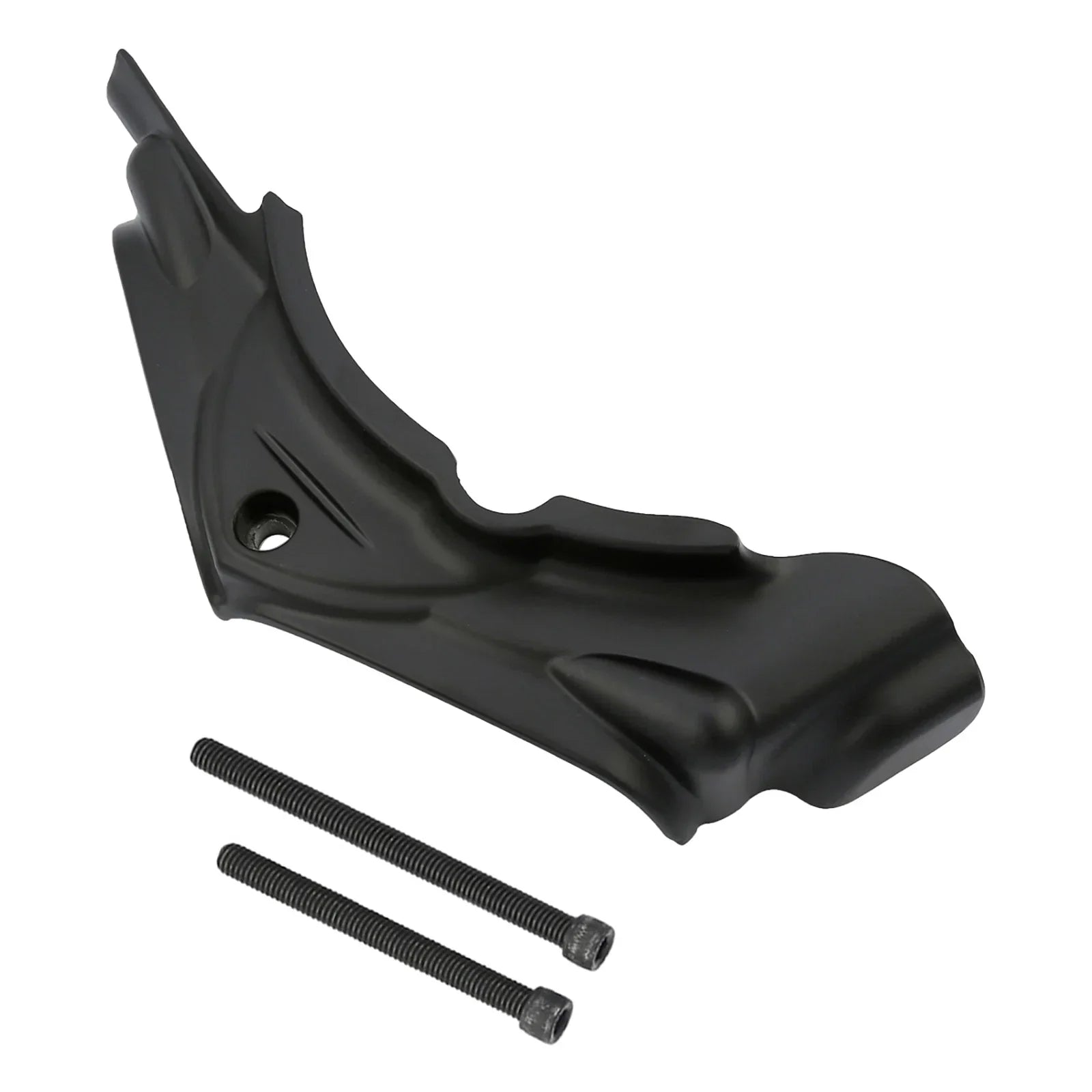 Black Cylinder Base Side Cover for Harley Touring, Dyna (2006-2016)