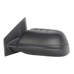 Driver Side Door Mirror Replacement Black Textured w Blind Spot for Toyota