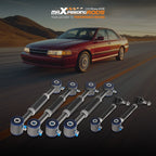 6x Adjustable Rear Camber Toe Arms Kit w/Poly Bushing for Honda Accord (1998–2002)