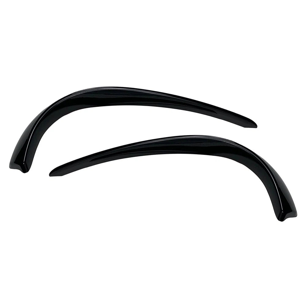 Front Bumper Fog Light Cover Trim for Mercedes Benz C-Class W205 (2015–2018) Black