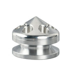 Aluminum Alternator Pulley with Nose Cone Cover for GM SBC (283-400)