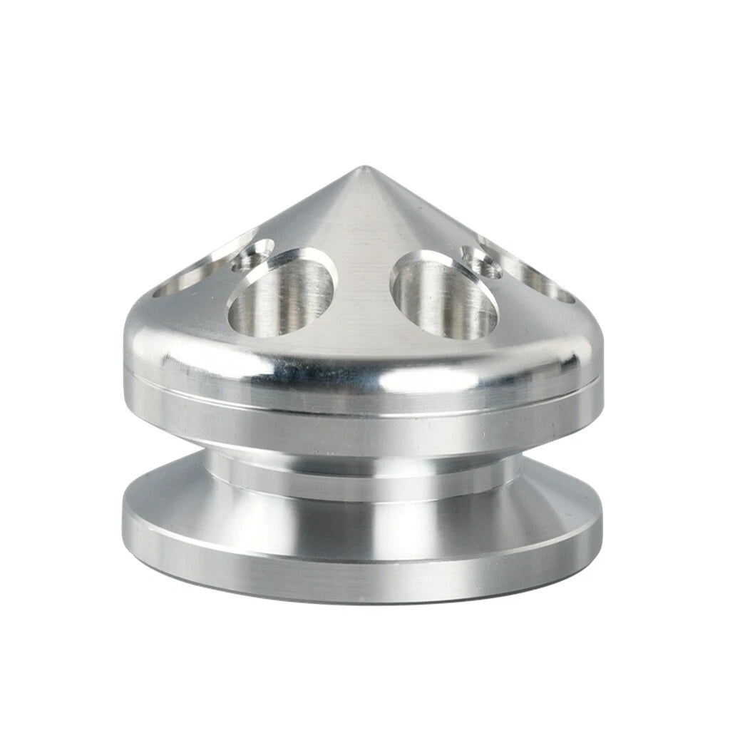 Aluminum Alternator Pulley with Nose Cone Cover for GM SBC (283-400)