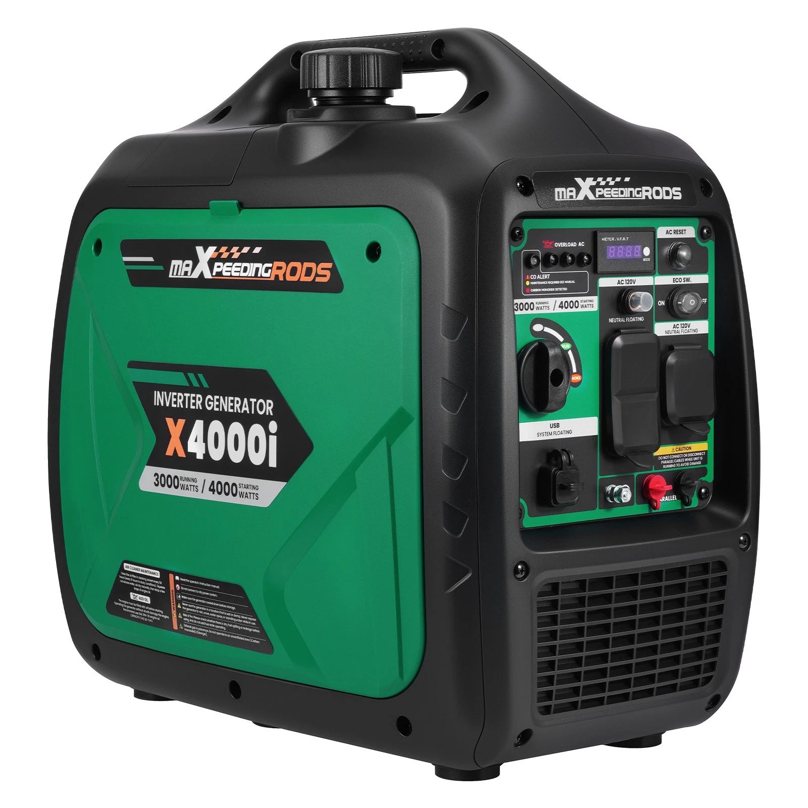 4KW Quiet Inverter Generator 60dB for Camping Festivals