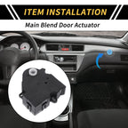 HVAC Air Door Actuator for Buick LeSabre (2000–2005) No. 604106/52402612