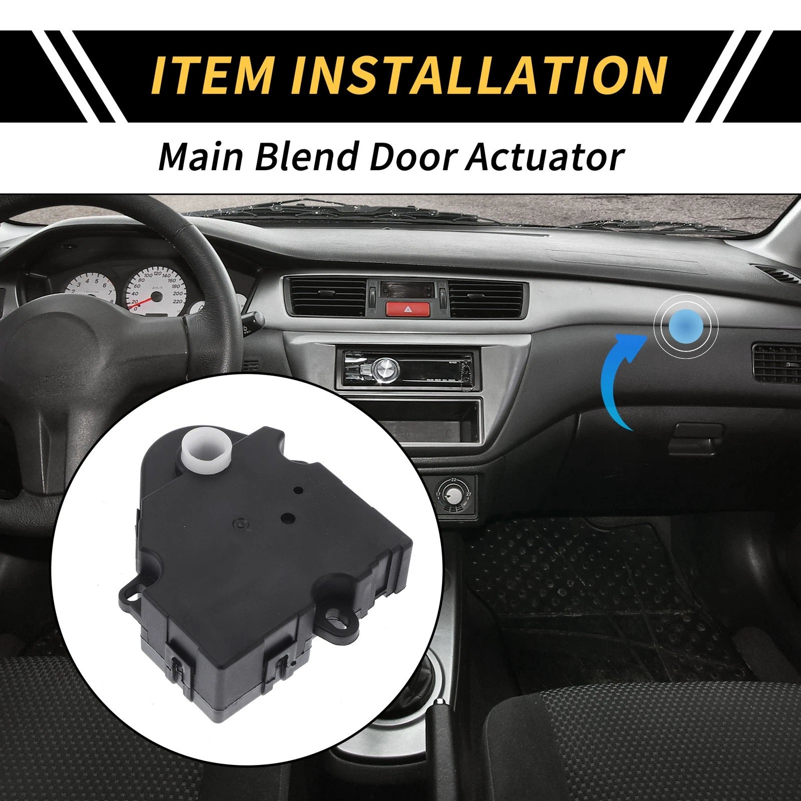HVAC Air Door Actuator for Buick LeSabre (2000–2005) No. 604106/52402612