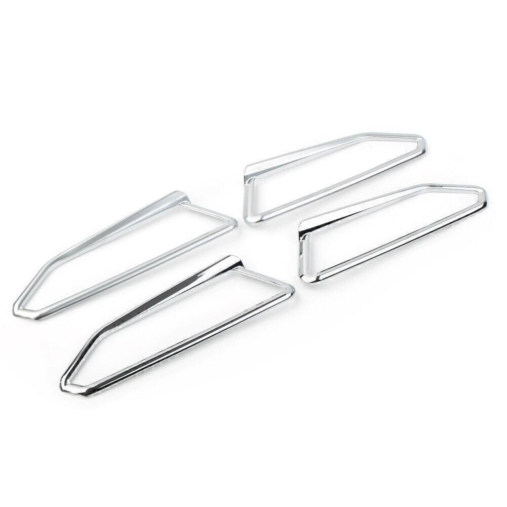 Chrome Front Fog Light Eyebrow Trim for Honda Goldwing GL1800 (2018–2023)