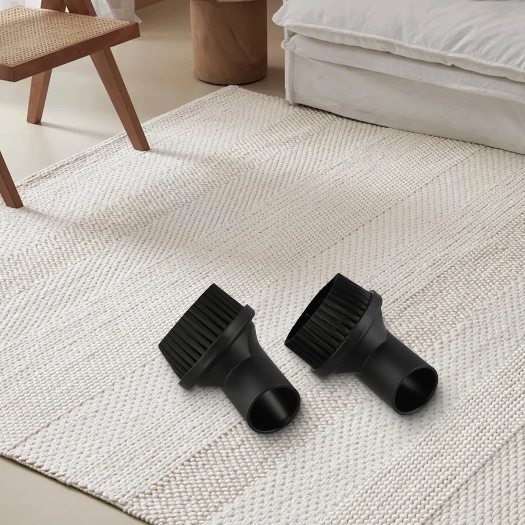 2X Soft Bristle Dust Brushes for 35mm Vacuum Connections
