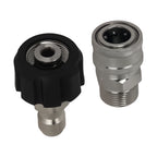 Pressure Washer Adapter Coupler for M22-14mm to 3/8" Quick Connect (Set of 1)
