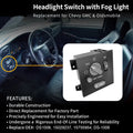 Headlight Switch w/ Fog Light for Chevy S10 Blazer GMC Sonoma (1998–2003) 15755954