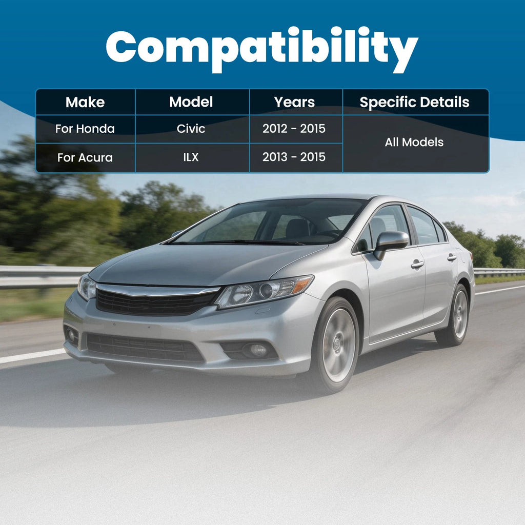 2X Front Lower Suspension Control Arms for Honda Civic Acura ILX (2012–2015)
