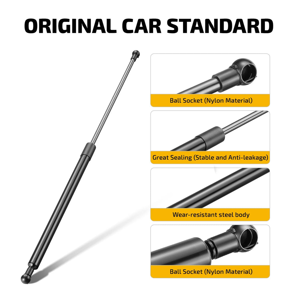 2X 27" Gas Shock Lift Support for Leer ATC Camper Topper (445N/100LBS)