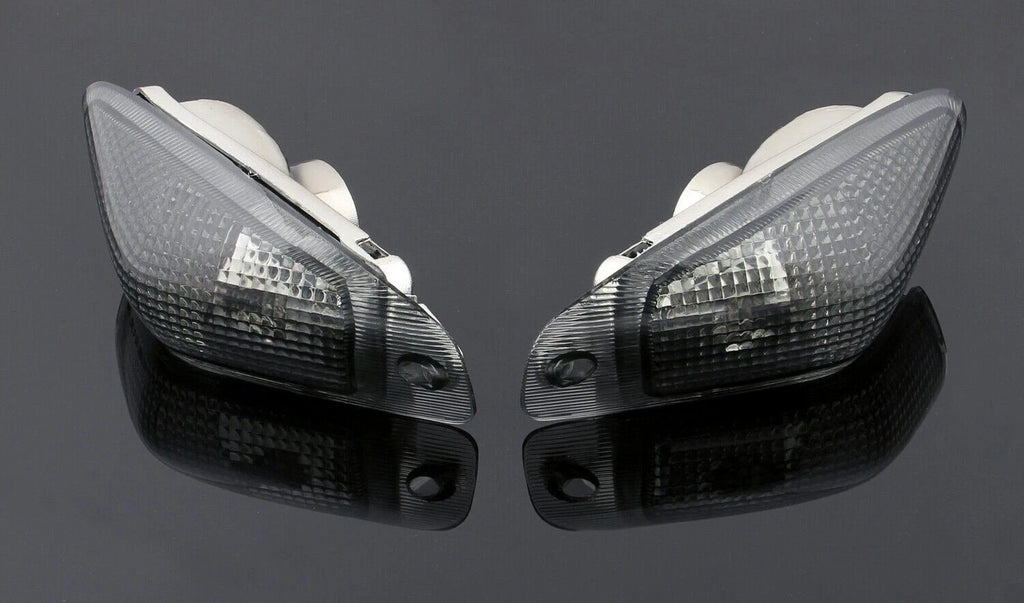 Front Turn Signal Lens for Kawasaki ZZR600 ZX600E (1994–2004) Smoke EY