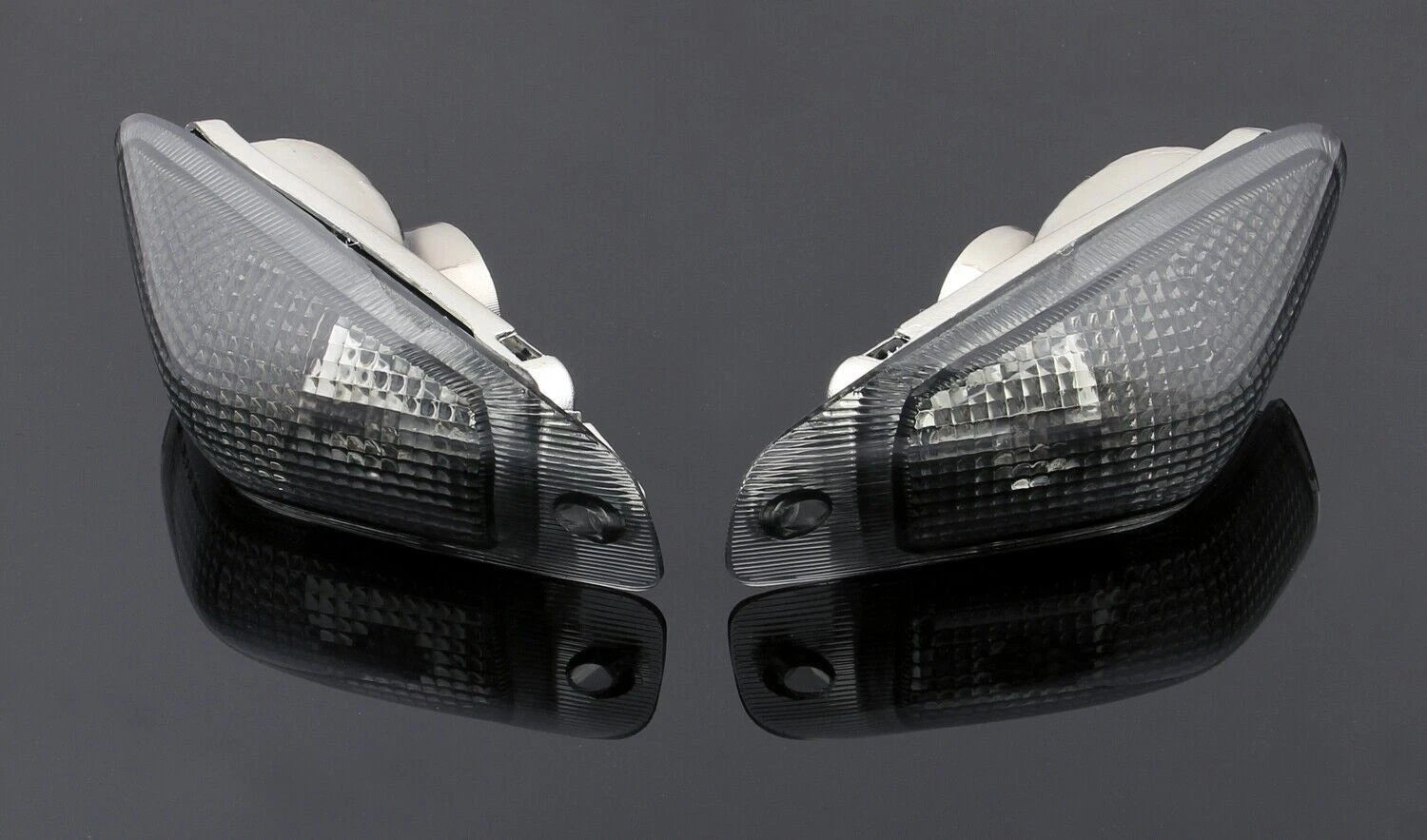 Front Turn Signal Lens for Kawasaki ZZR600 ZX600E (1994–2004) Smoke EY