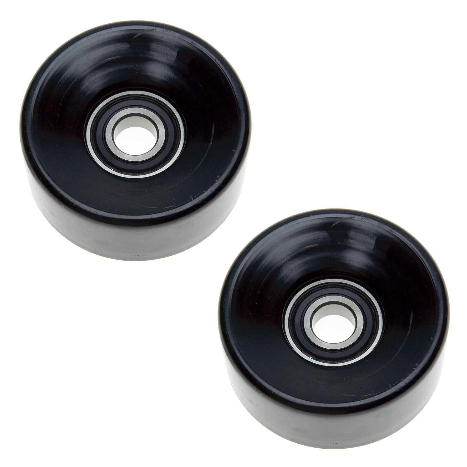 2X Accessory Drive Belt Idler Pulley Set for Ford F-150 F-250 F-350 (1999)