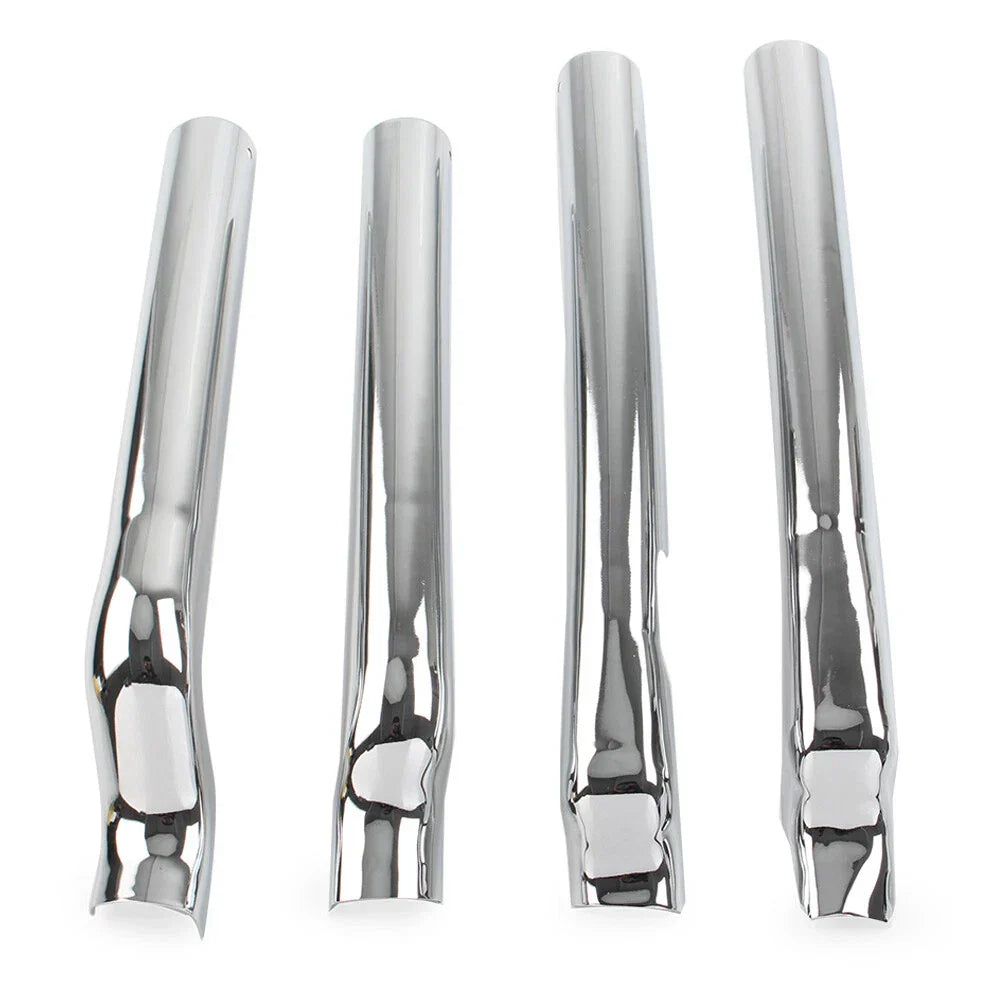 Chrome Rear Swingarm Tube Covers for Harley Heritage Softail Classic (2000-2011)